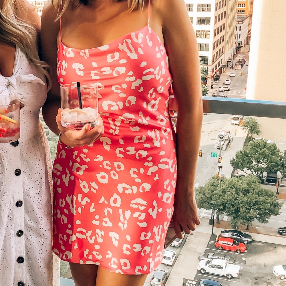 Hot Pink Mini Dress
